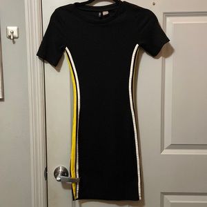 Striped Bodycon Dress